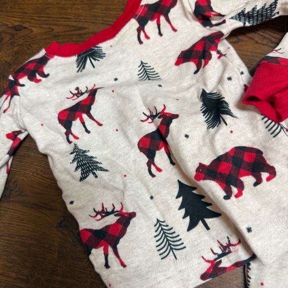 Children’s Place PJ Place Family Christmas Pajamas 0-3 Months - Picture 2 of 3